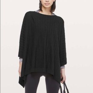 Lululemon Divinity Textures Poncho